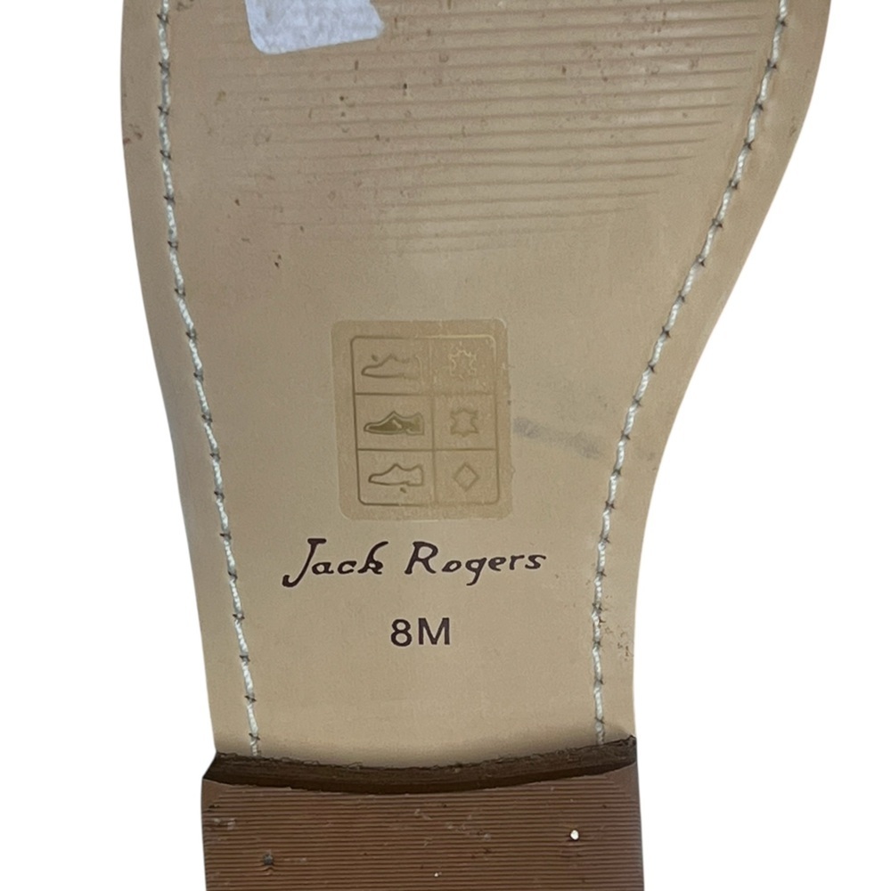 Jack Rogers fuchsia pink leather brightly bow sandals - Picture 9 of 10